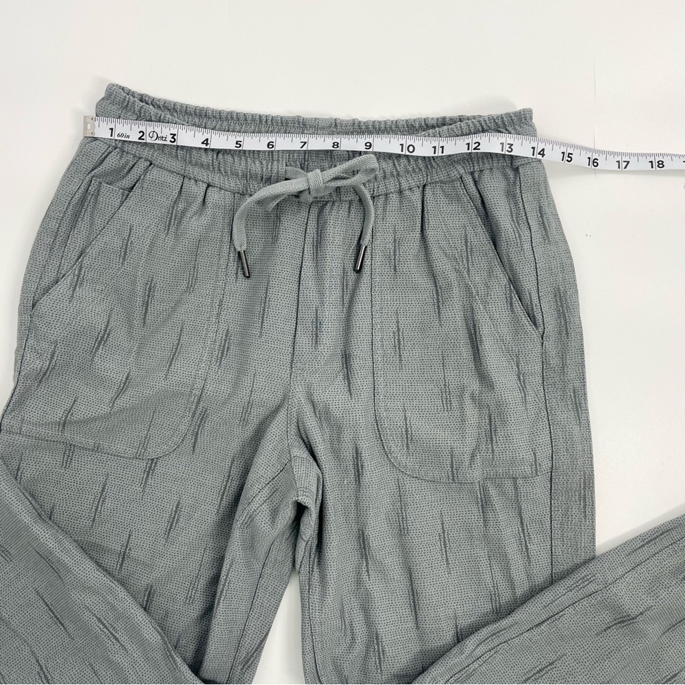 Athleta Farallon Printed Jogger Spliced Magic Metropolis Grey Women’s 4 Stretch - Picture 5 of 11